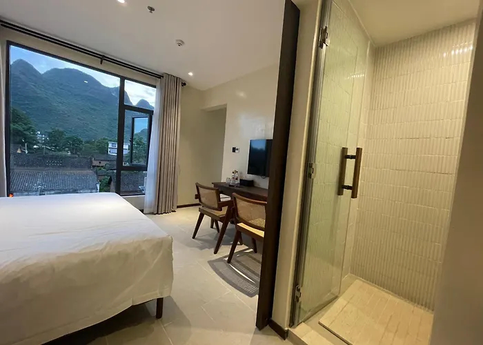 Yangshuo Vision Villa-One Way Airport Free Pick Up Over 4 Nights
